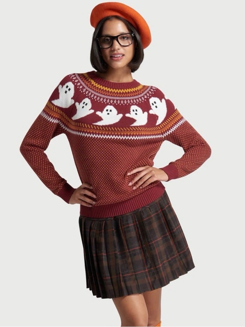 NWT ModCloth Brown Ghost Sweater size 4X
